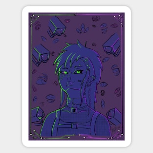 Always Watching, A Cyberpunk Piece Sticker